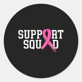 Suprt Squad Borstkanker Bewustzijnsmaand nk Ronde Sticker