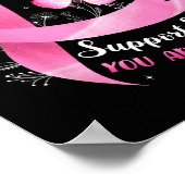 Suprt Squad Borstkankerbewustzijn nk Lint Poster (Hoek)