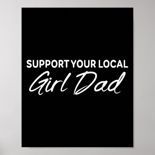 Suprt Your Local Apparel Poster (Voorkant)