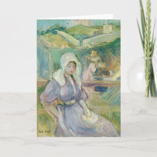 Sur La Plage à Portrieux | Berthe Morisot Kaart (Voorkant)