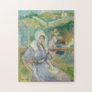 Sur La Plage à Portrieux   Berthe Morisot Legpuzzel