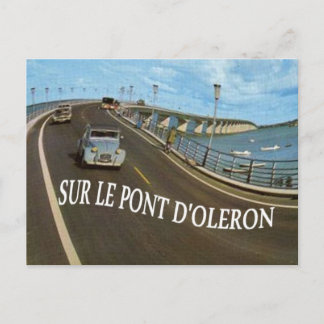 SUR LE PONT OLERON BRIEFKAART