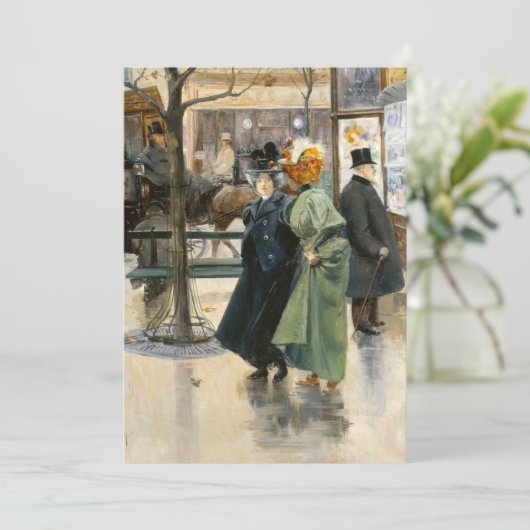 Sur les Boulevards | Louis Abel-Truchet (Staand voorkant)