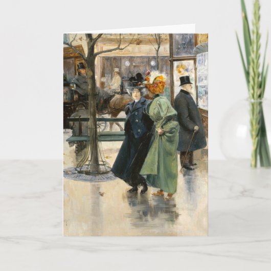 Sur les Boulevards | Louis Abel-Truchet Kaart (Voorkant)