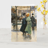 Sur les Boulevards | Louis Abel-Truchet Kaart (Gele Bloem)