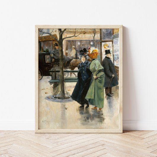 Sur les Boulevards | Louis Abel-Truchet Poster