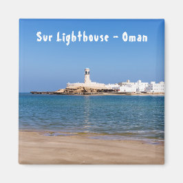 Sur Lighthouse - Sur, Oman Magneet
