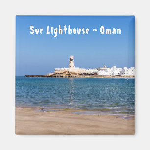 Sur Lighthouse - Sur, Oman Magneet