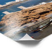 Sur-stad bij Muscat - Oman Foto Afdruk (Hoek)