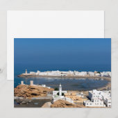 Sur-stad bij Muscat - Oman Kaart (Voorkant / Achterkant)
