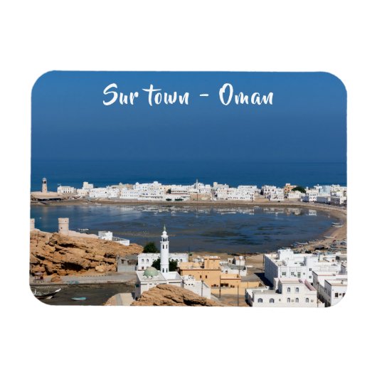 Sur-stad bij Muscat - Oman Magneet (Horizontaal)
