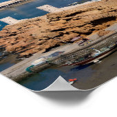 Sur-stad bij Muscat - Oman Poster (Hoek)