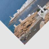 Sur stad nabij Muscat - Oman Tissuepapier (Detail)
