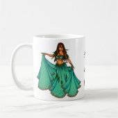Sura Middle Eastern Belly Dancer Koffiemok (Links)