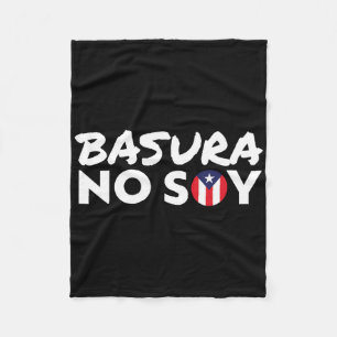 Sura No Soy Puerto Rico Vlag Ik Ben Niet Garge Spa Fleece Deken