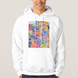 Surabaya Indonesia City Map Hoodie