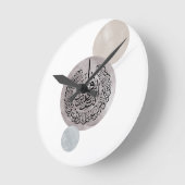 Surah An-Nas Islamic Arabic Calligraphy – Thuluth  Ronde Klok (Hoek)