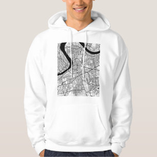 Surat Gujarat Kaart Hoodie