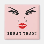 Surat Thani, Thaise vrouw Magneet (Voorkant)