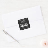Surdeeg zelfgemaakte items label (Envelop)