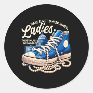 Sure to Draag Shoes Dames Schoenen Dames Kamala Ha Ronde Sticker
