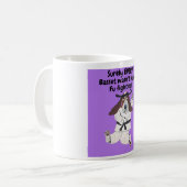Surely EVERY Basset wasn't Kung Fu Fighting Mug Koffiemok (Voorkant links)