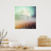 Surely Goodness and  Mercy will follow you Poster (Keuken)