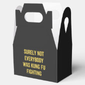 Surely Not Everybody Was Kung Fu Fighting Bedankdoosjes (Geopend)