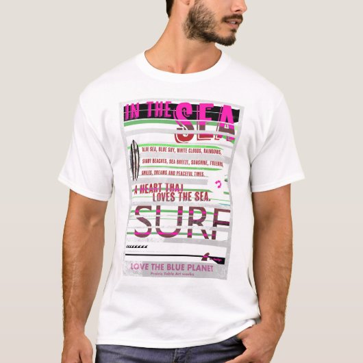 surf 1 t-shirt (Voorkant)