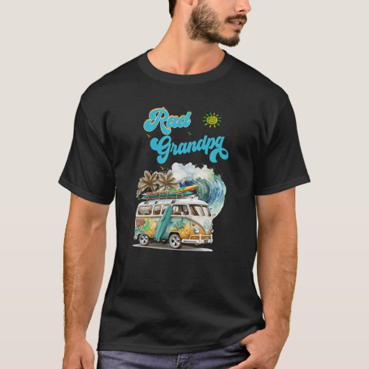 Surf 1e Verjaardagsjongen Een jaar oud Feest Theme T-shirt (Voorkant)