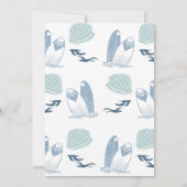 Surf 2de verjaardag van het moderne Surf van de Tw Kaart (Achterkant)