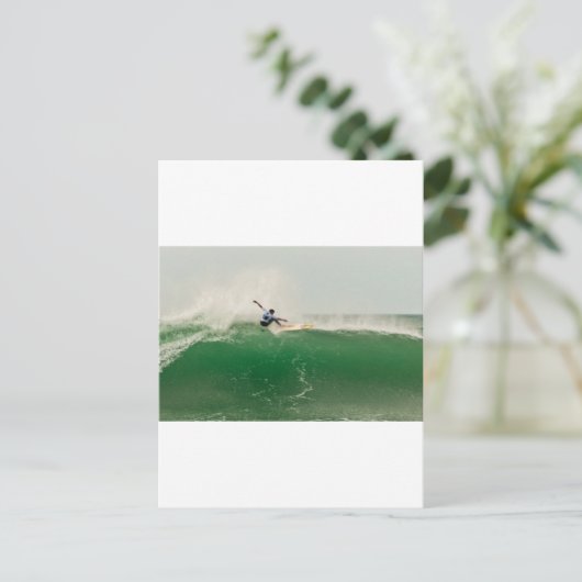 Surf à Biarritz Briefkaart (Staand voorkant)