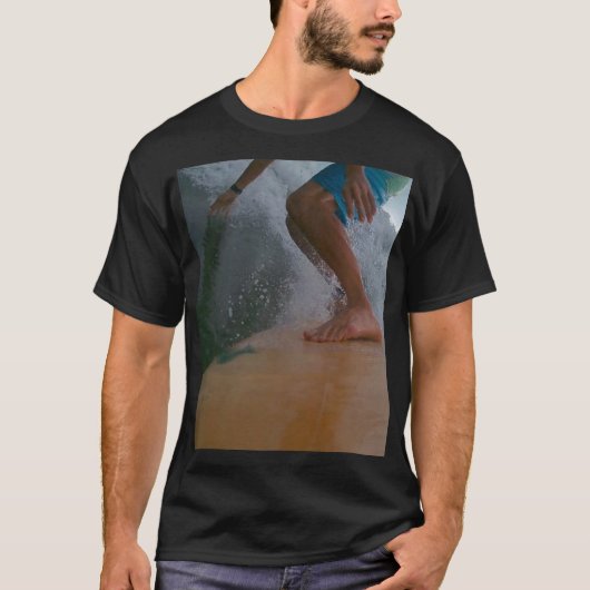 Surf-aanraakgolf T-shirt (Voorkant)
