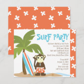 Surf aap kaart (Voorkant / Achterkant)