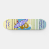 Surf aap persoonlijk skateboard (Horizontaal)