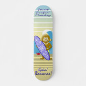 Surf aap persoonlijk skateboard (Voorkant)
