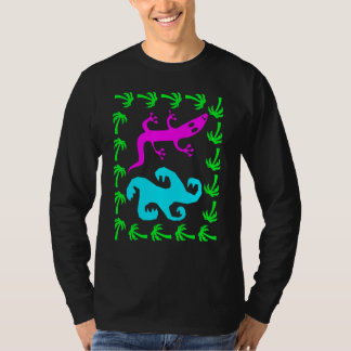 Surf Abstract  Surf Draag 80s Retro Grafisch T-shirt