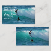 Surf Achtergrond Visitekaartje (Voorkant / Achterkant)