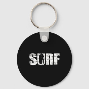 Surf - Afgepeigerde Look Surfen Voor Surfers Sleutelhanger