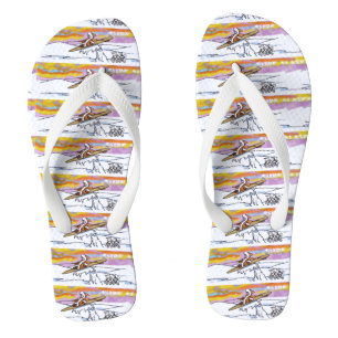 Surf Alaska brede teenslippers