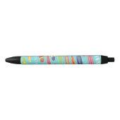 Surf Aloha Surfboard Patroon Zwarte Inkt Pen (Voorkant)