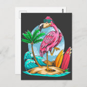 Surf als een Mingo! Briefkaart (Voorkant / Achterkant)