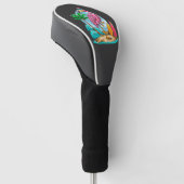 Surf als een Mingo! Golf Head Hoesje Golfheadcover (Schuin)