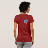 Surf America Dames T-shirts (Achterkant volledig)