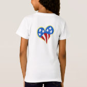 Surf Amerika Meisjes T-shirts (Achterkant)