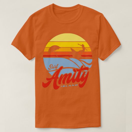 Surf Amity Island1 T-shirt (Design voorkant)