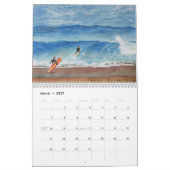 Surf-Art de Kalender van de Schilderijen van de Wa (Mar 2027)