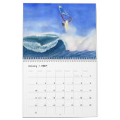 Surf-Art de Kalender van de Schilderijen van de Wa (Jan 2027)