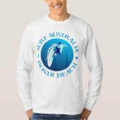 Surf Australië (Bondi) T-shirt (Voorkant)
