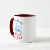 Surf Auto Koffiemok Mok (Voorkant links)